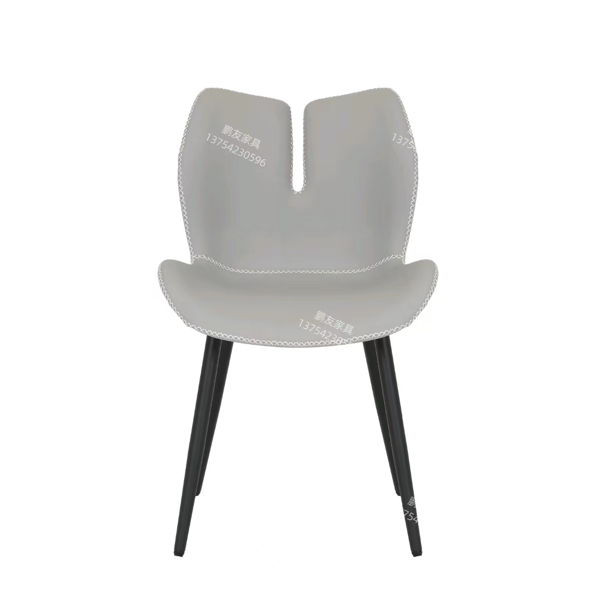 Light luxury high sense dining chair Modern simple designer